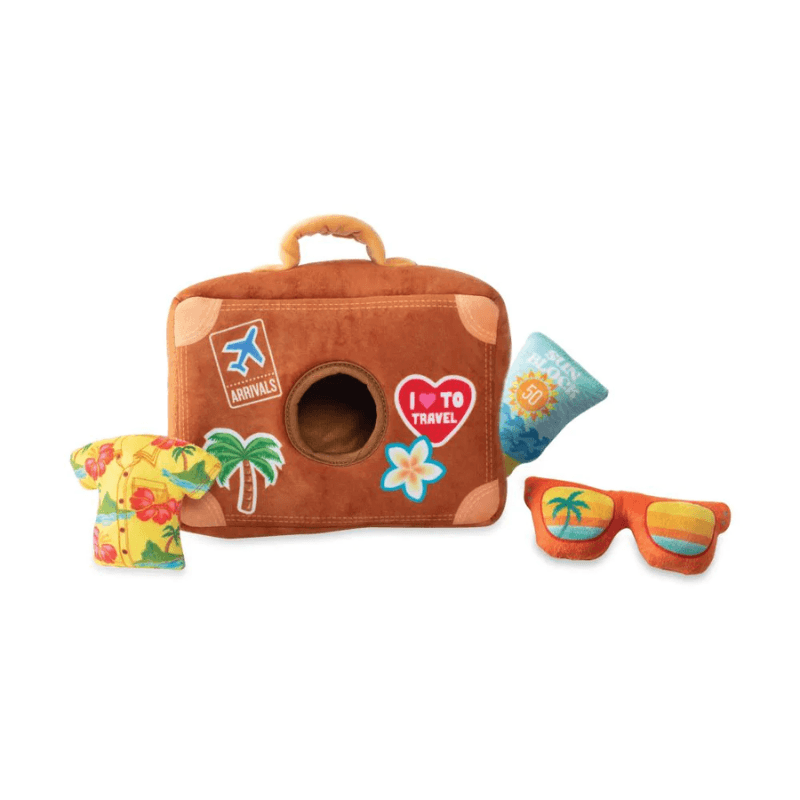 Pack Your Bags - Hide & Seek Interactive Dog Toy