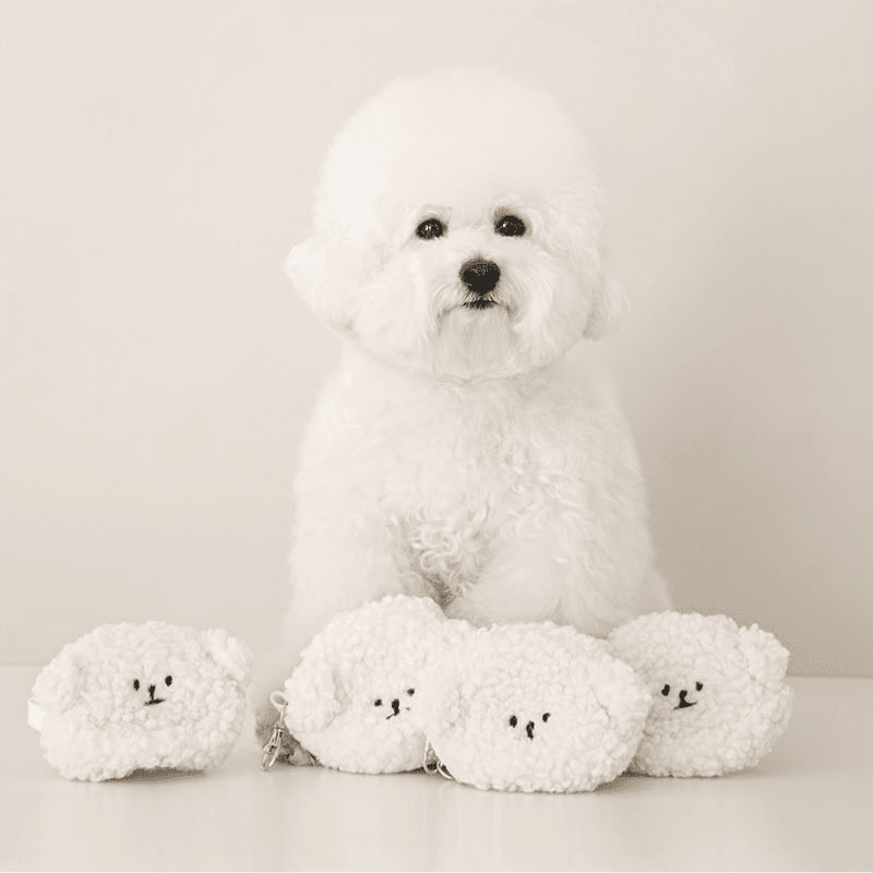 Cloud Doggo Poop Bag Holder Leash Accessories Bite Me