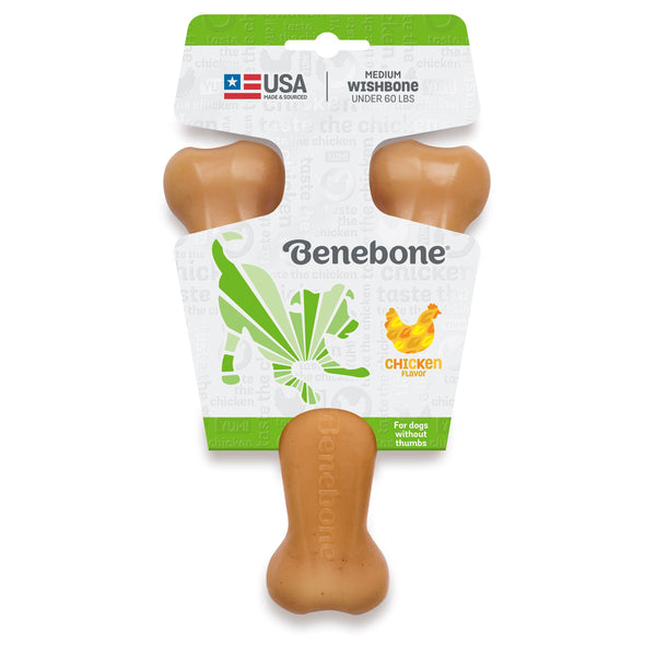 Benebone Real Flavor Wishbone Dog Chew Toy - Real Chicken - Spotted By ...