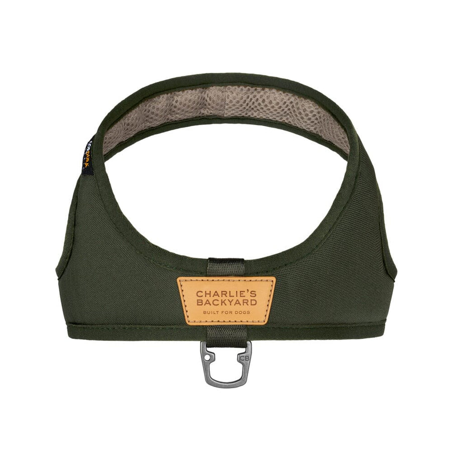 Town Cordura Harness - Khaki Green Harness Charlie's Backyard 