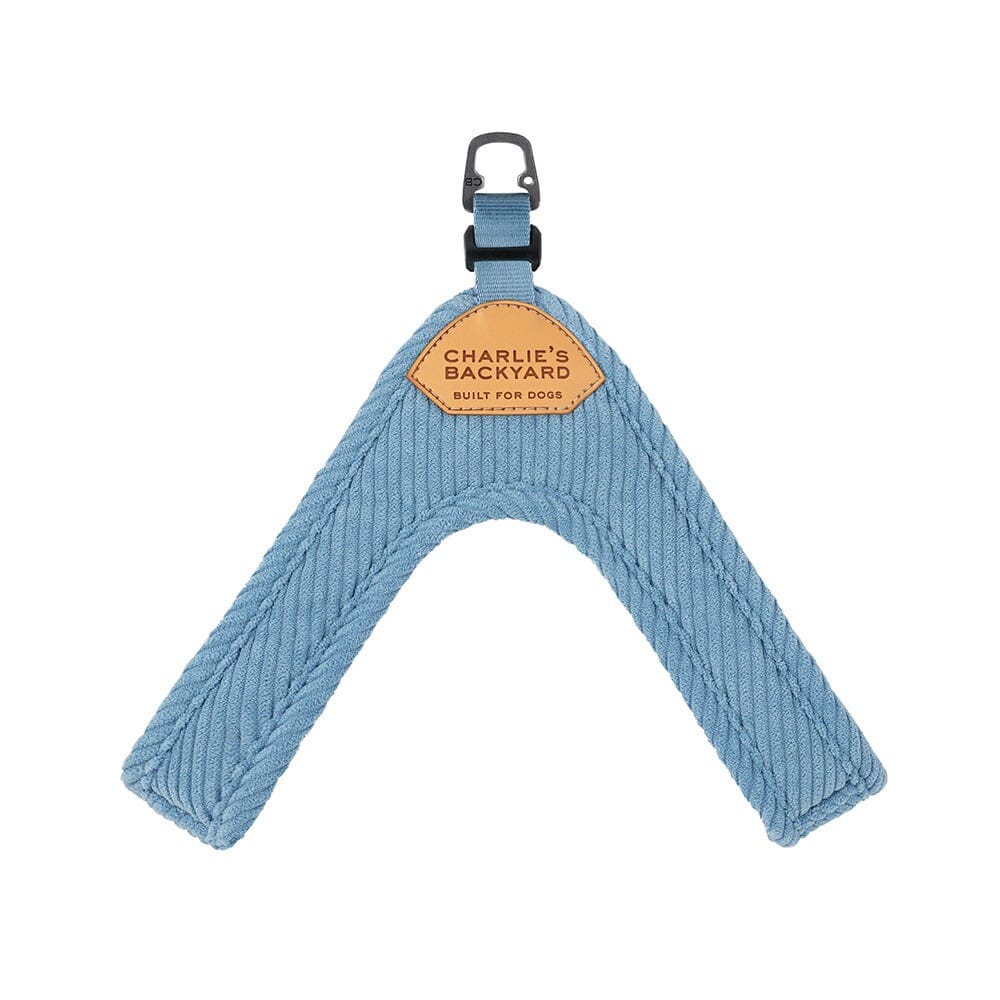Roy Buckle-Up Easy Harness - Baby Blue Harness Charlie's Backyard