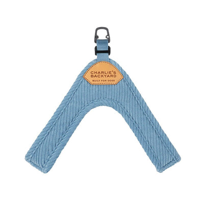 Roy Buckle-Up Easy Harness - Baby Blue Harness Charlie's Backyard
