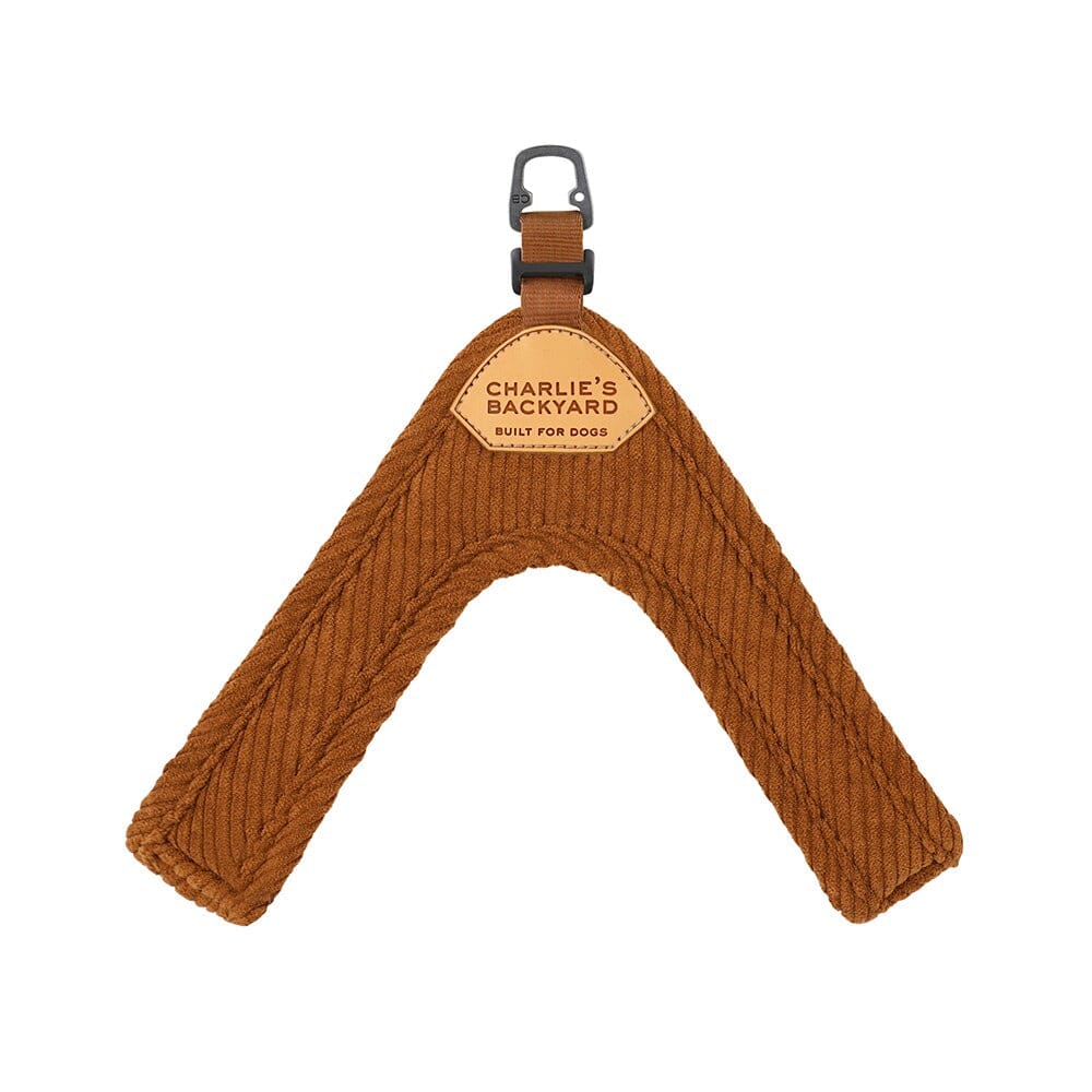 Roy Buckle-Up Easy Harness - Caramel Brown Harness Charlie's Backyard