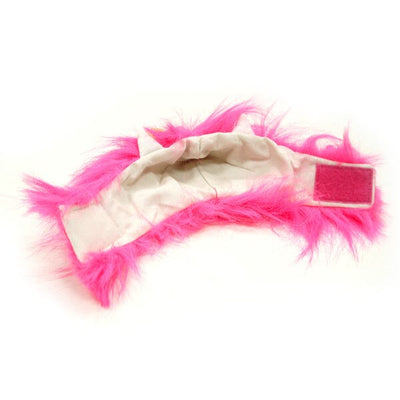 Furry Monster Hat - Pink Accessories Dogo