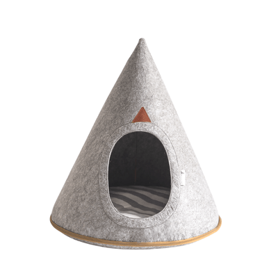 Modern Gray Pet Cave - Buddy Bed Nooee
