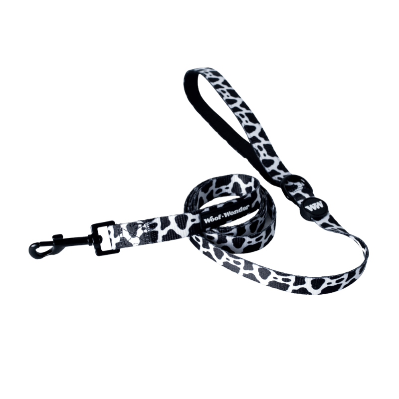 Holy Cow Comfort Grip Leash Leash Woof + Wonder