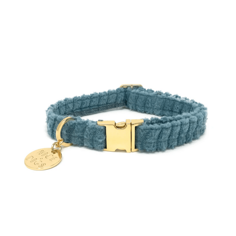 Jumbo Cord Collar - Sky