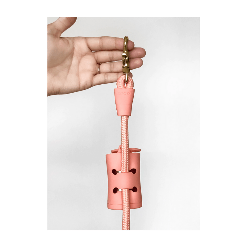 AwPoo Bag Holder - Peach Leash Bag Awoo