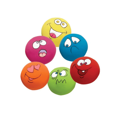 Original Zanies Small Latex Ball Dog Toys - Set of 6 Toy Zanies