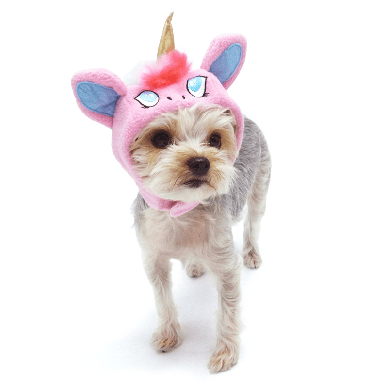Unicorn Dog Hat - Pink Accessories Dogo