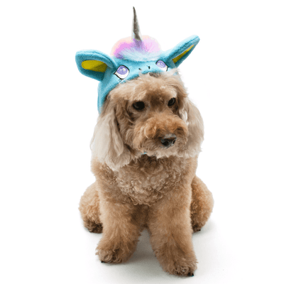 Unicorn Dog Hat - Blue Accessories Dogo