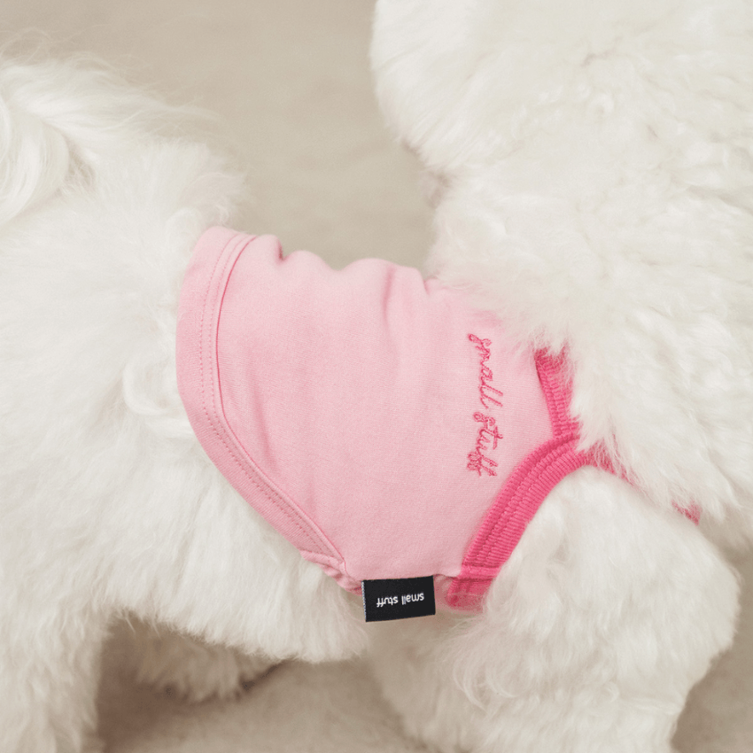 Airy Sleeveless Top - Pink Clothing Small Stuff