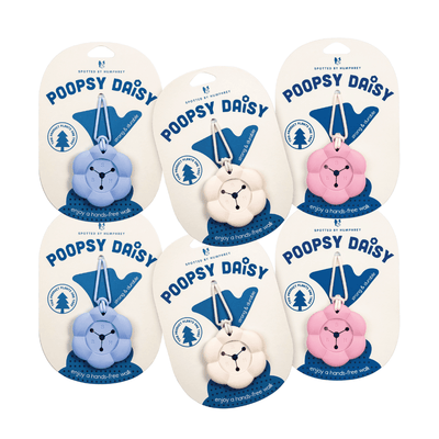 Poopsy Daisy Dog Poop Bag Holder - Set of 6 Spotted By Humphrey