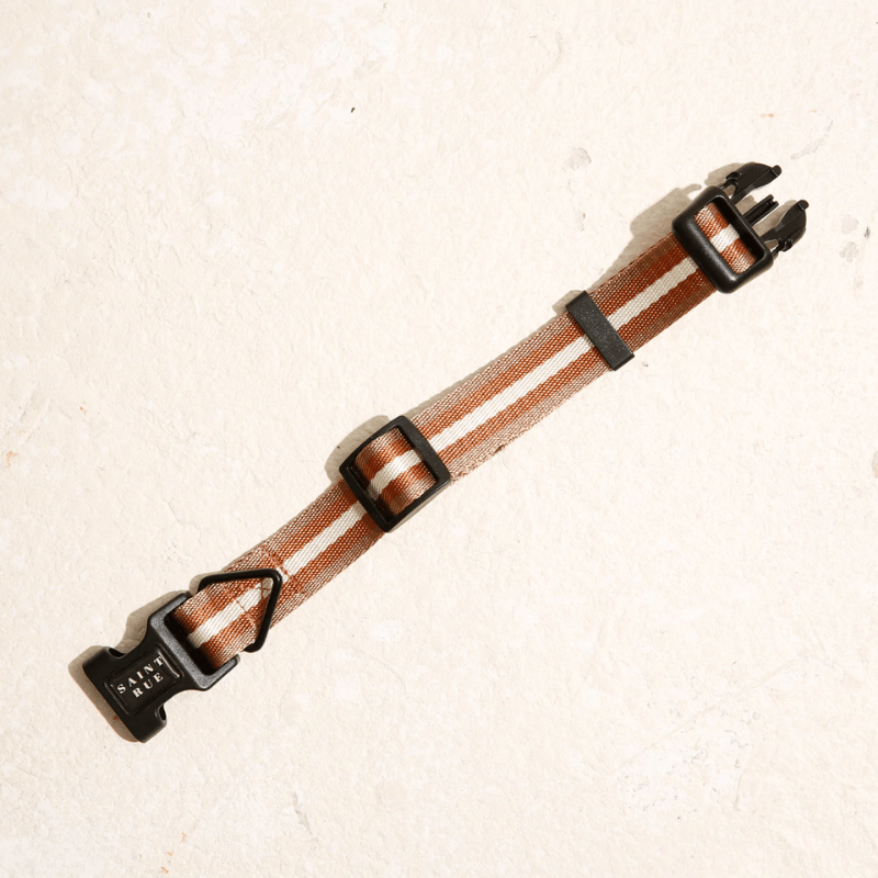 Le Luxe Dog Collar - Café Au Lait
