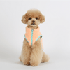 Neon Boa Fleece Vest - Peach Clothing ITS DOG
