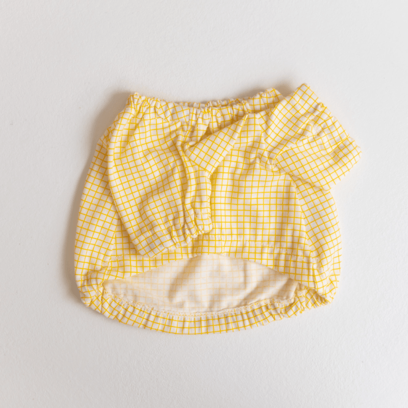 Pumpkin Crop Top - Yellow