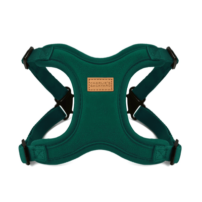 Comfort Harness - Green Harness Charlie's Backyard