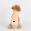 Neon Boa Fleece Vest - Peach Clothing ITS DOG