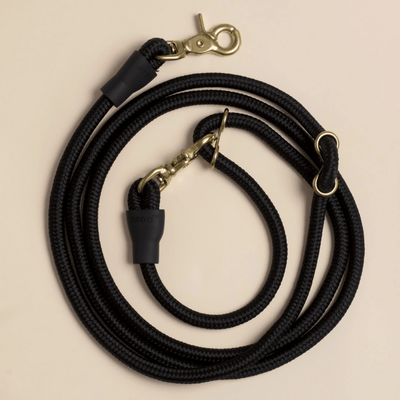 Infinity Leash - Black Leash Awoo