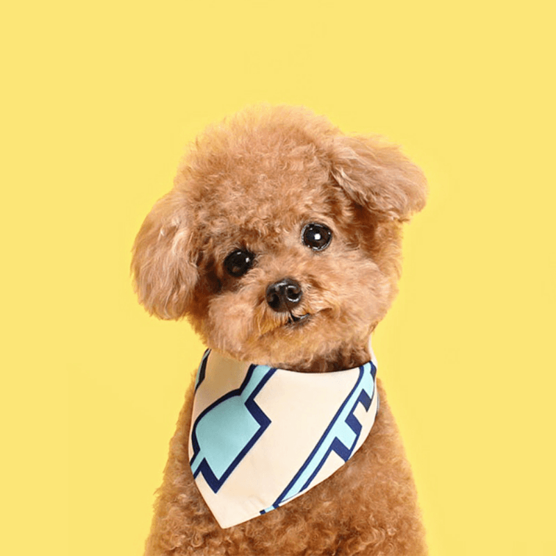 Key Scarf - Cream Bandana Huts and Bay