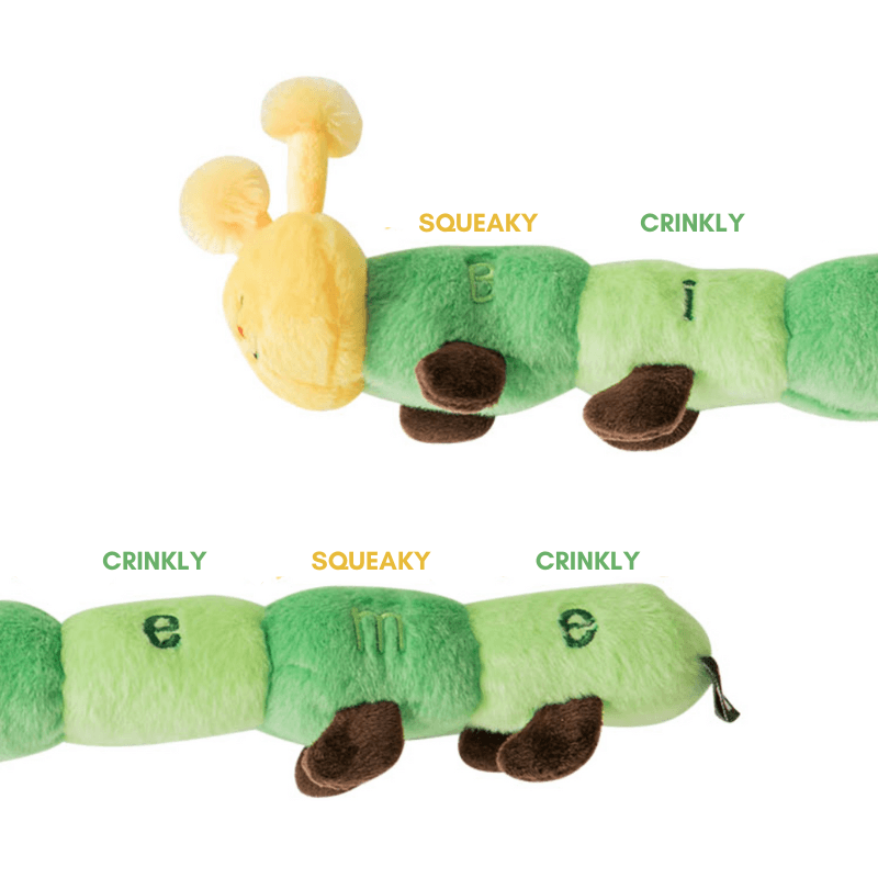 Caterpillar Dog Toy (Tug Toy!) Toy Bite Me 