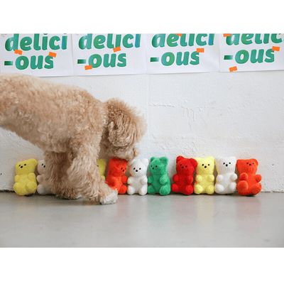 Gummy Bear Dog Toy (5 Colors!) Toy Bite Me