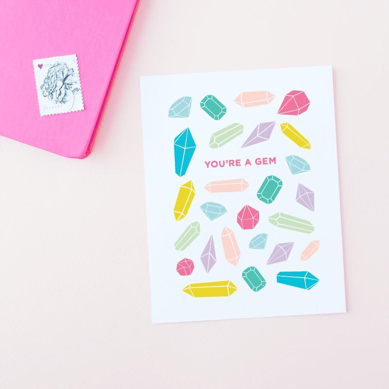 You're A Gem - Greeting Card Stationery Graphic Anthology 