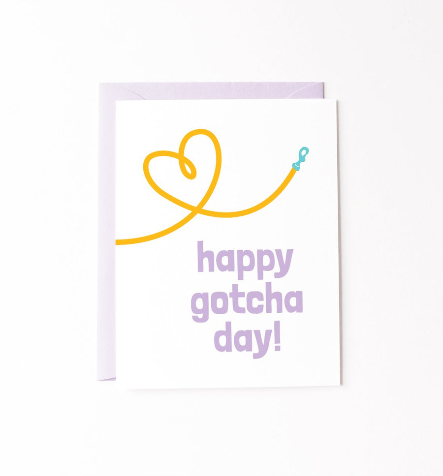 Happy Gotcha Day - Greeting Card Stationery Graphic Anthology 