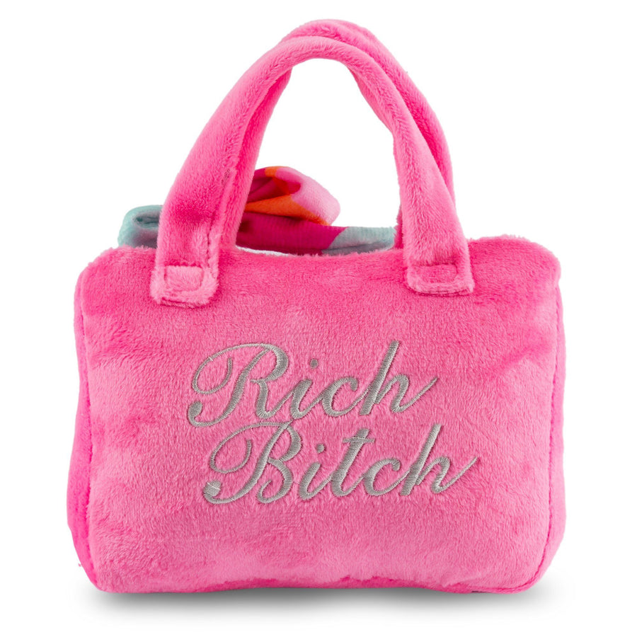 Barkin Bag with Scarf Dog Toy Toy Haute Diggity Dog 