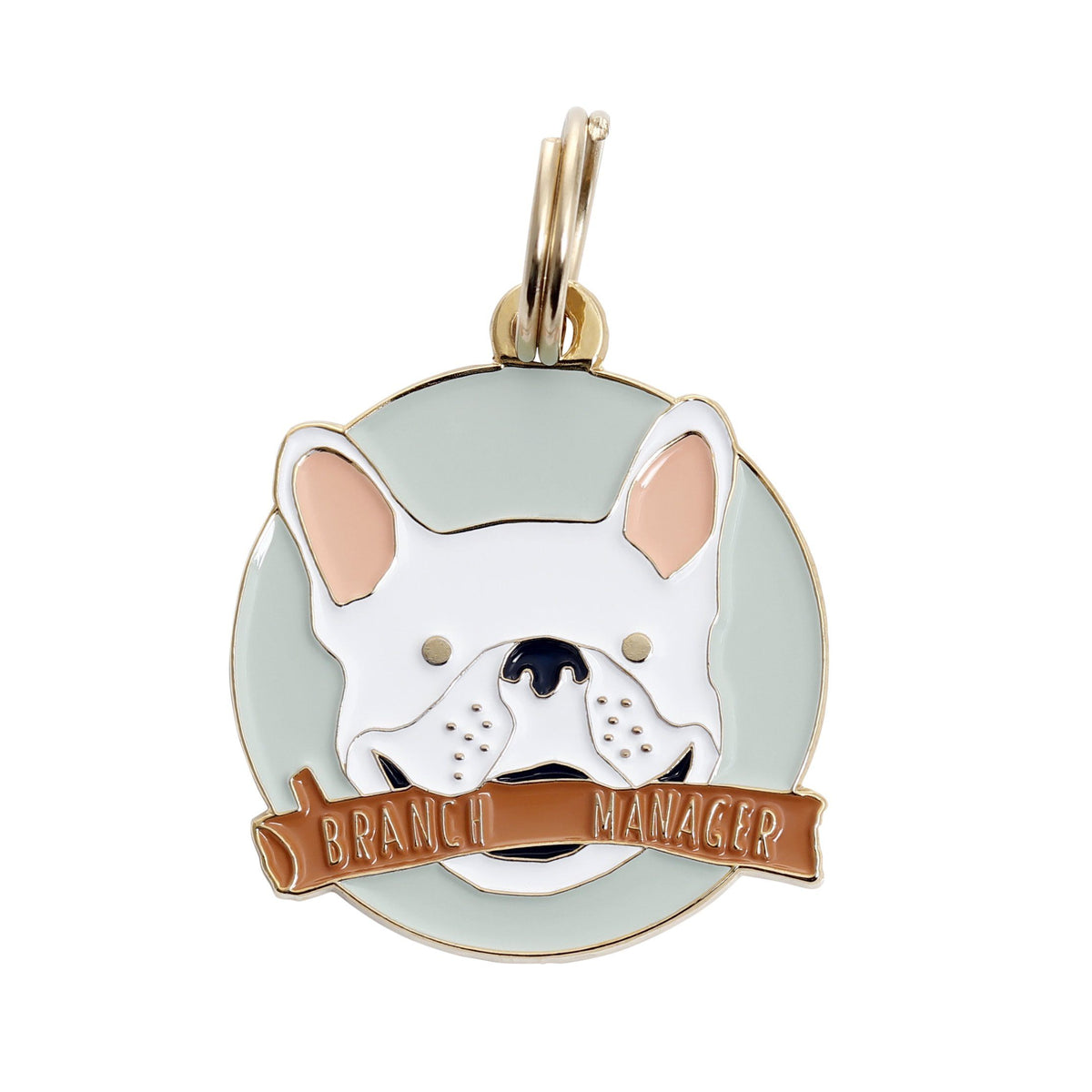 Frenchie Branch Manager ID Tag (Free Custom Engraving!)