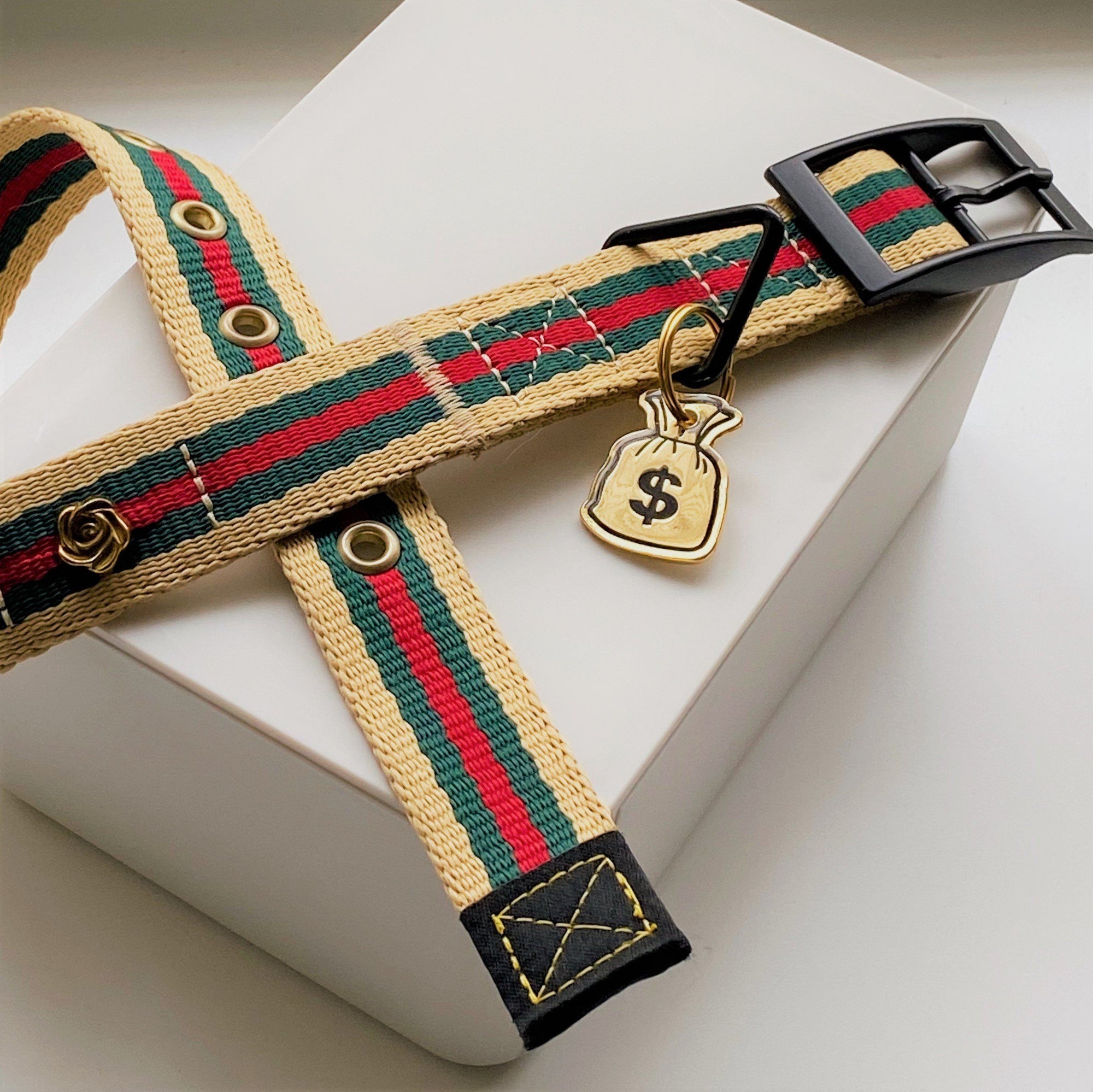 Money Bag ID Tag (Free Custom Engraving!) Charms Trill Paws