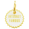 Internet Famous ID Tag (Free Custom Engraving!) Charms Trill Paws