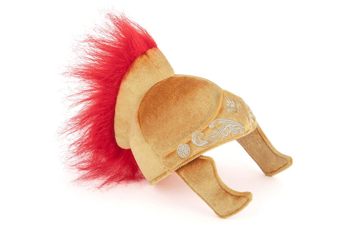 Mutt Hatter - Gladiator Dog Hat / Toy 2-in-1