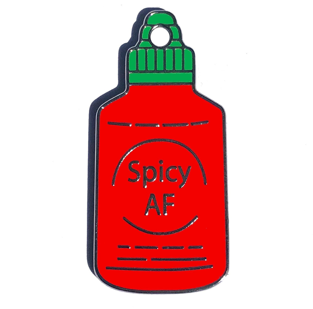 Spicy AF ID Tag (Free Custom Engraving!)