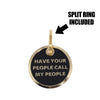 Call My People ID Tag (Free Custom Engraving!) Charms Trill Paws