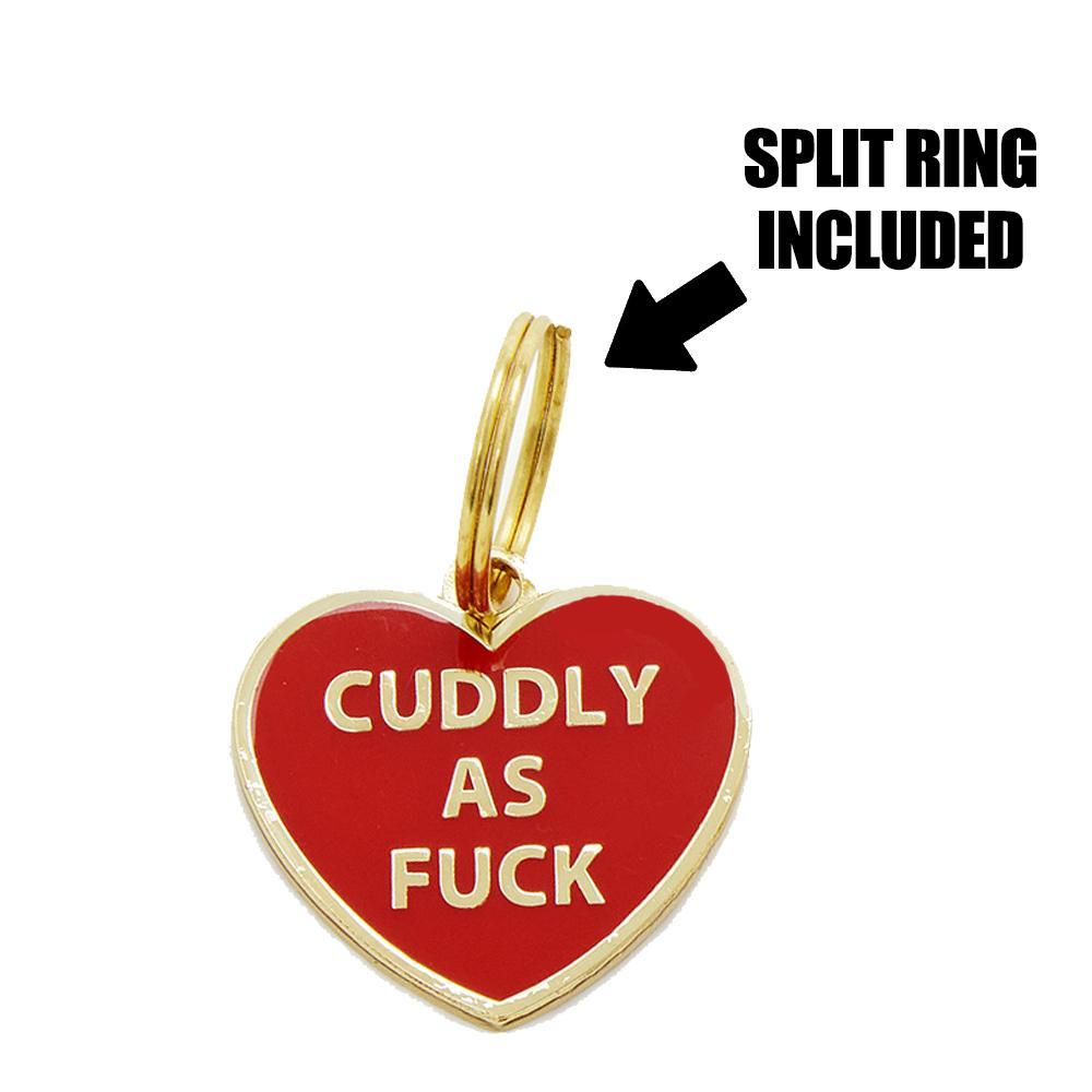 Cuddly AF ID Tag (Free Custom Engraving!) Charms Trill Paws