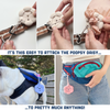 Poopsy Daisy Dog Poop Bag Holder - Set of 6 Leash Accessories Spotted By Humphrey