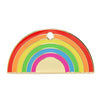 Rainbow ID Tag (Free Custom Engraving!) Charms Trill Paws 