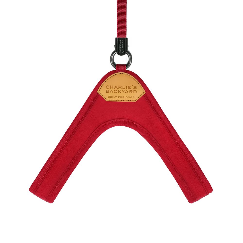 Adjustable Easy Harness - Red Harness Charlie's Backyard