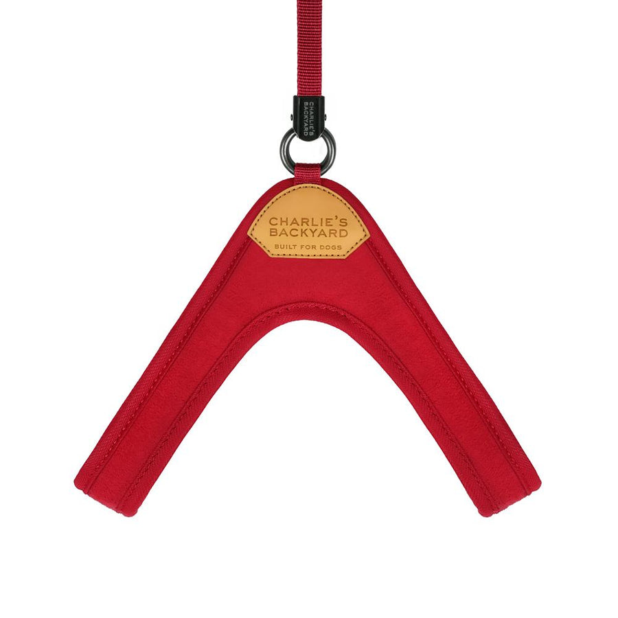 Adjustable Easy Harness - Red Harness Charlie's Backyard 