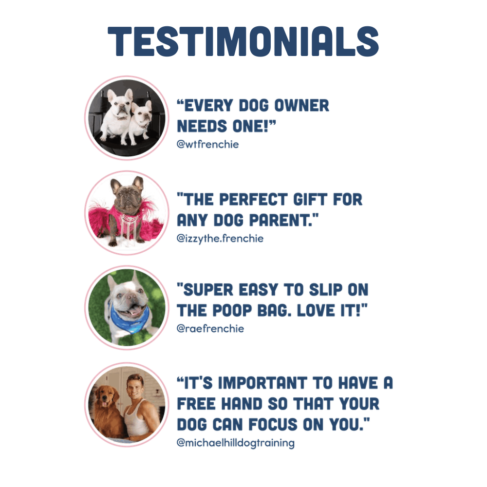 Poopsy Daisy Poopsy Daisy Dog Poop Bag Holder - Set of 3 Leash Accessories Spotted By Humphrey