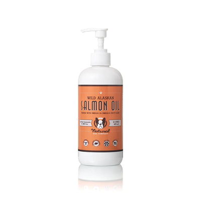 Wild Alaskan Salmon Oil Healthy Skin & Coat Supplement Grooming Natural Dog Company